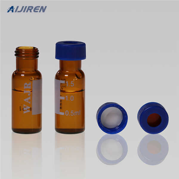 Certified PTFE hplc filter vials on stock verex